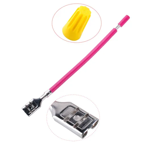 Vista 2 de 279457 Elemento calefactor de secadora de repuesto de cable de conexión compatible con Whirlpool Reemplazar AP3134638 PS334206 279457