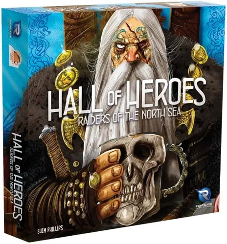 Renegade Game Studios Expansión Raiders of the North Sea Hall of Heroes, Edades 12+, 2 - 5 jugadores, Tiempo de juego 60 - 80 minutos