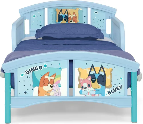 Vista 8 de Cama infantil de plástico Delta Children, Bluey