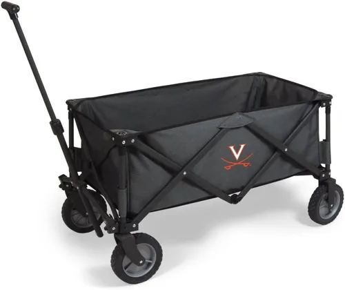 Vista 24 de Picnic TIME NCAA Unisex-Adult NCAA Adventure Wagon Portable Utility Wagon