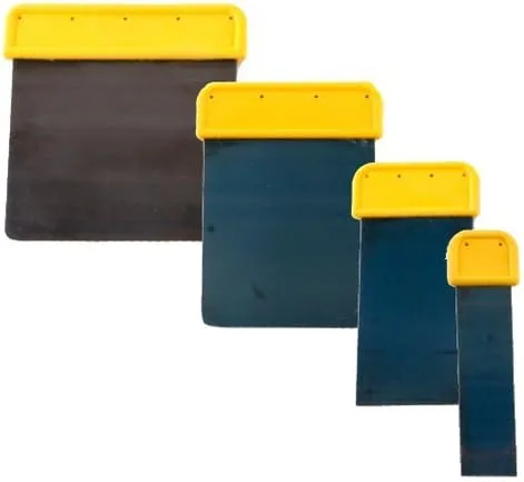 COSTER Surtido de esparcidores de acero 1100 Autobody 4 Pack