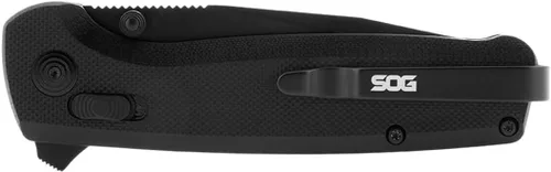 Vista 6 de SOG Terminus XR G10 para llevar a diario, cuchillos plegables de bolsillo resistentes EDC ambidiestros Mango G10 Hoja de acero D2 resistente al