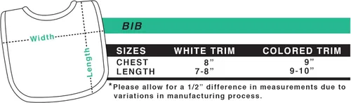 Vista 2 de inktastic Border Collie Dog Gifts Babero para bebé