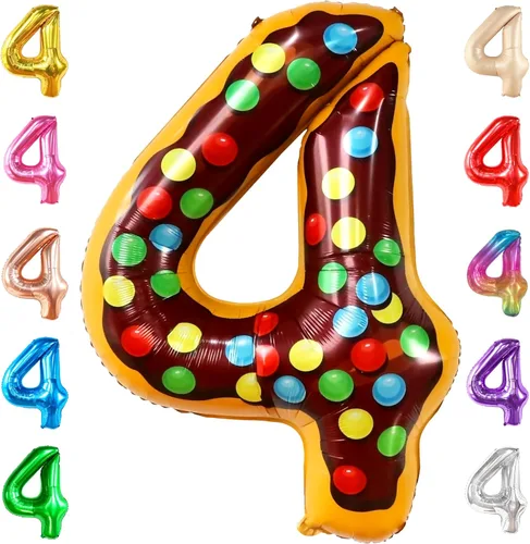 Vista 50 de KatchOn, Globo gigante de oro rosa con el número 5 de 40 pulgadas, globos de cinco globos de oro rosa con el número 5, decoraciones de cumpleaños 5