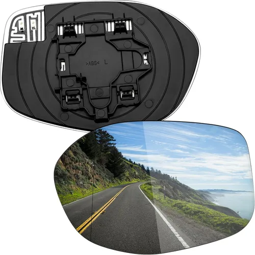 Espejo Lateral del Conductor de Repuesto para Honda Odyssey 2014 2015 2016 2017 - Vidrio de Espejo, Espejos Traseros Laterales Izquierdos con