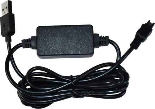 HQRP Adaptador de cargador USB compatible con Sony HandyCam DCR-SX41 / DCRSX41, HDR-CX110 / HDRCX110, HDR-CX150 / HDRCX150, HDR-XR150 / HDRXR150
