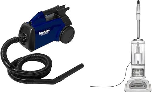 Vista 9 de Sanitaire Aspiradora compacta profesional SL3681A Azul, Negro y Kenmore Serie 600 Aspiradora de recipiente ligera