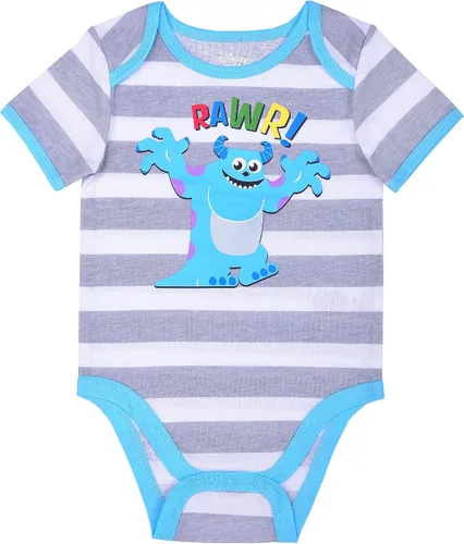 Vista 4 de Disney Baby Boys 'Monsters Inc. Sully Body (3unidades)