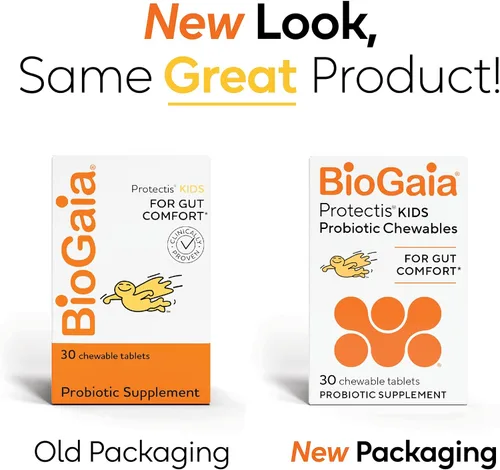 Vista 2 de BioGaia, comprimidos masticables con probiótico, 30 unidades por caja, 46005, 1, 1
