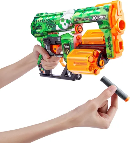 Vista 4 de XSHOT Skins Dread Foam Dart Blaster - Camo, 24 Darts by ZURU