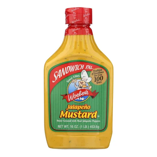 Vista 3 de Woeber's Supreme Honey Mustard, Six 13-Ounce Units 78-Ounces (Pack of 6)