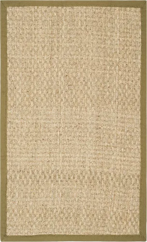 Vista 118 de SAFAVIEH Alfombra de pasillo de fibra natural de 2'6"x8' texturizada