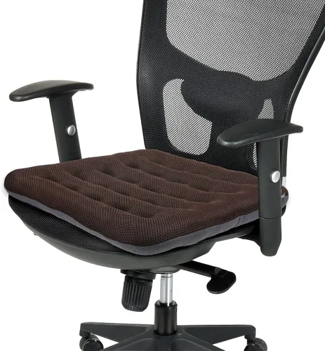 Vista 8 de SINOSSO Cojín para Silla de Oficina con Excelente Efecto de Soporte 1 Paquete, Cojín de Asiento de Computadora de Escritorio de Malla de Aire