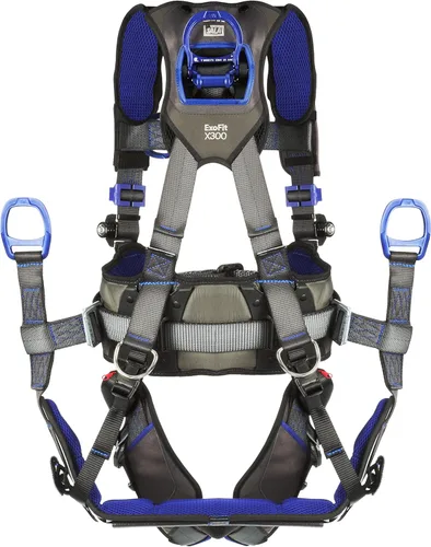 Vista 4 de 3M DBI-SALA ExoFit X300 Comfort - Arnés de seguridad de suspensión de posicionamiento de escalada, protección contra caídas de telecomunicaciones