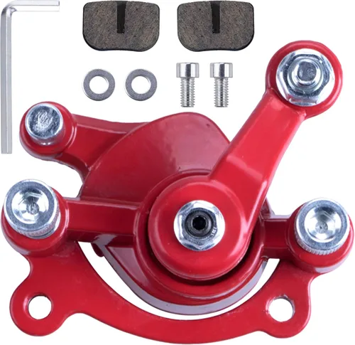 Pinza de freno de disco trasera con pastillas de freno de repuesto compatible con Baja Doodlebug Dirtbug 97cc 2.8HP DB30 Kids Mini Dirt Pocket Bike