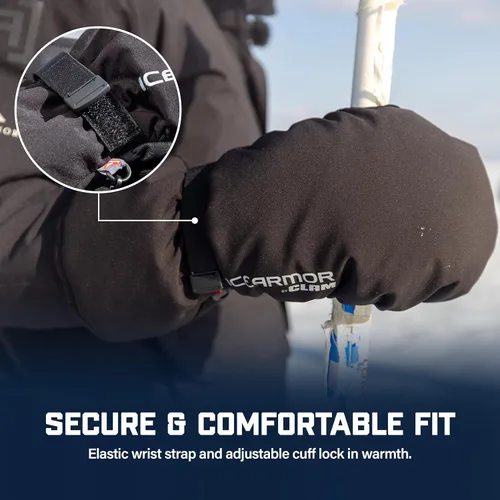 Vista 6 de ICEARMOR Extreme Mitts – Waterproof Insulated Ice Fishing Mittens - Thinsulate, Reinforced Palm Cold-Weather Protection