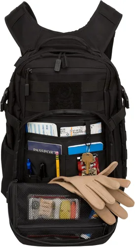Vista 9 de SAMURAI TACTICAL Wakizashi - Mochila táctica (negra), talla única, (ZPB001EC-008)