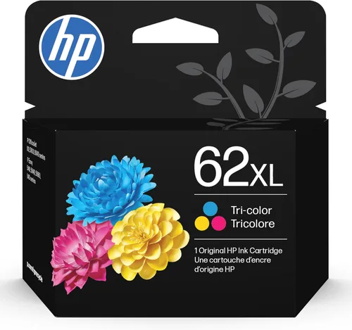 Vista 16 de HP Cartucho de tinta 62, negro XL y tricolor (negro XL + CMY)