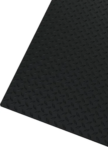 Vista 11 de Workforce Placa de vinilo de diamante de grado comercial, alfombrilla resistente para garajes, instalaciones industriales y áreas de alto tráfico