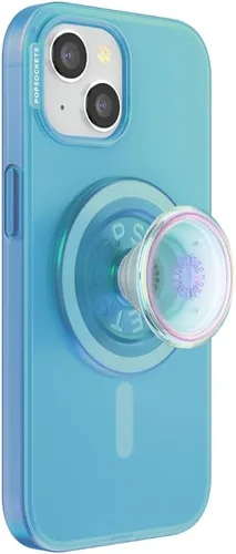 Vista 20 de PopSockets Funda para iPhone 15 Plus con agarre redondo para teléfono compatible con MagSafe, funda para iPhone 15 Plus, compatible con carga