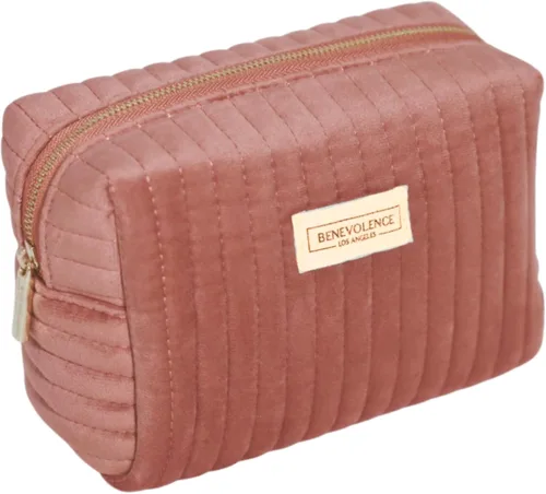 Vista 18 de Benevolence LA Neceser para mujer, neceser de viaje para cosméticos, maquillaje, artículos de tocador Neceser para viajes, bolsa de cosméticos