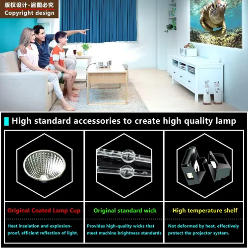 Vista 4 de STAR-LAMP 5J.J7L05.001 - Lámpara de repuesto con carcasa para Benq HT1075 HT1085ST W1070 W1080ST