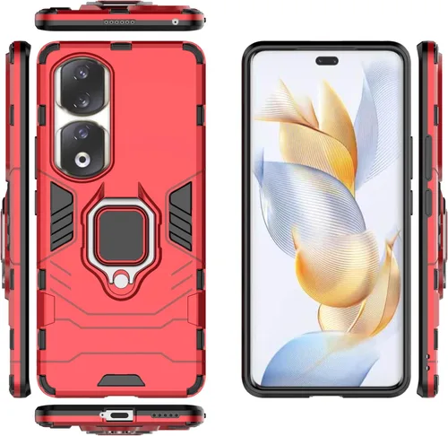 Vista 12 de Funda para Xiaomi Redmi Note 12S 4G Caso,Soporte de montaje magnético para coche Funda Shell para Xiaomi Redmi Note 12S 4G Caso Azul