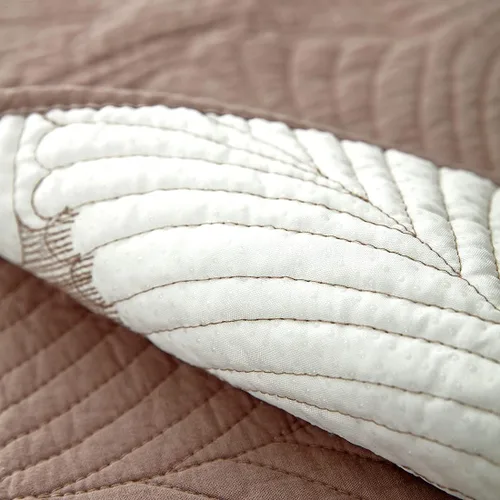 Vista 6 de vctops Funda de algodón con diseño bordado de hoja de palmera para sofá seccional, funda para sofá, para perros, gatos y mascotas, para sofá