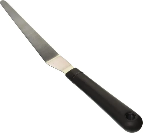 Vista 11 de Fat Daddio's SPAT-CS - Espátula para galletas en ángulo de acero inoxidable, 2.5 pulgadas