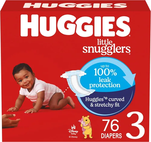 Vista 30 de Huggies Little Snugglers - Pañal para bebé, talla 1, 8 a 14 libras, 34717, 20