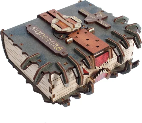 Vista 11 de UGEARS Máquina de Pinball Quidditch de Harry Potter - Rompecabezas 3D de madera para adultos para construir, kits de modelo mecánico de madera