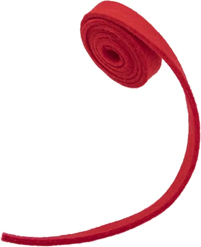 Vista 5 de 4pcs Piano Tuning Lana Fieltro Temperamento Tira Herramienta Profesional Sintonizador - Rojo