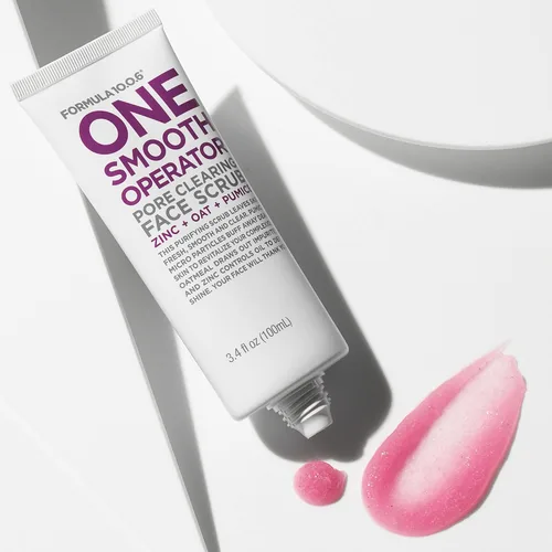 Vista 7 de Formula 10.0.6 Un operador suave (3.4 onzas líquidas) exfoliante facial para limpiar poros que deja la piel fresca, suave y clara, vegano, sin