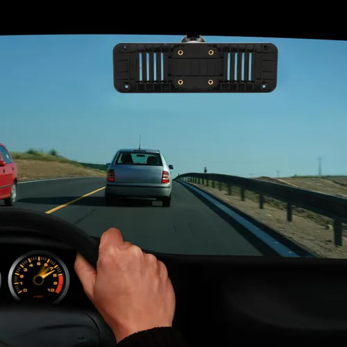 Vista 8 de ULTECHNOVO 1 juego de soporte para espejo de cámara de tablero – Placa trasera para espejo retrovisor – Kit de montaje de cámara de visión trasera