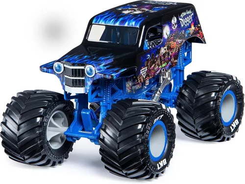 Vista 2 de Monster Jam - Camión MNJ VHC, 1 a 24 CC, Son Uva Digger, fundido a presión, GML