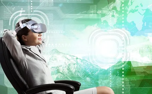 Vista 2 de GoBudsGo Head Strap with Battery for Oculus Quest 2 Adjustable Elite Strap with 6000mAh Battery Pack for Enhanced Comfort and Playtime in VR Fast