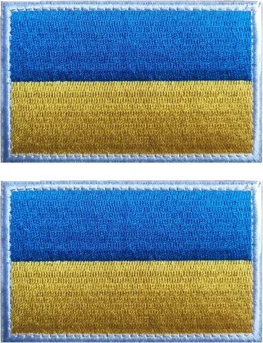 Vista 71 de 2 unidades AliPlus Parches de bandera de Afganistán bordados, parches tácticos militares de moral con gancho y bucle