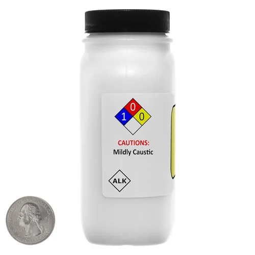 Vista 3 de Carbonato de potasio [K2CO3] 99% polvo de grado ACS 1 libra en dos botellas ahorradoras de espacio