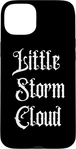 Vista 9 de Funda para iPhone 16 Little Storm Cloud, MIÉRCOLES DARK FAMILY GOTHIC HUMOR
