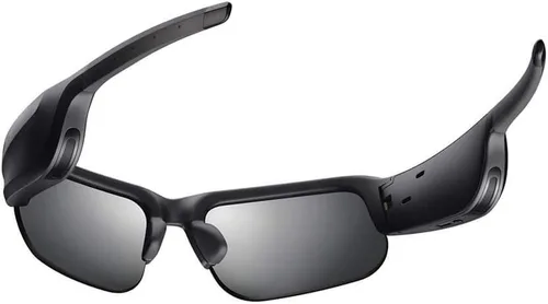 Bose Frames Tempo - Gafas de sol deportivas de audio con lentes polarizadas y conectividad Bluetooth, color negro