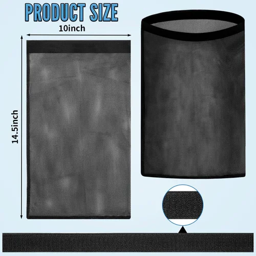 Vista 6 de 3 bolsas de ventilación para secadora, recogedor de pelusa para ventilación de secadora en el exterior