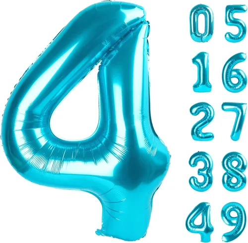 Vista 259 de Globos con números con estampado de vaca, globos de 40 pulgadas del número 0-9 (cero-nueve), globo de vaca para suministros de fiesta de cumpleaños