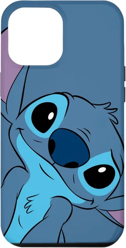 Vista 26 de Disney Lilo y Stitch Linda Carátula de Stitch en Color Gris Pizarra para iPhone 17