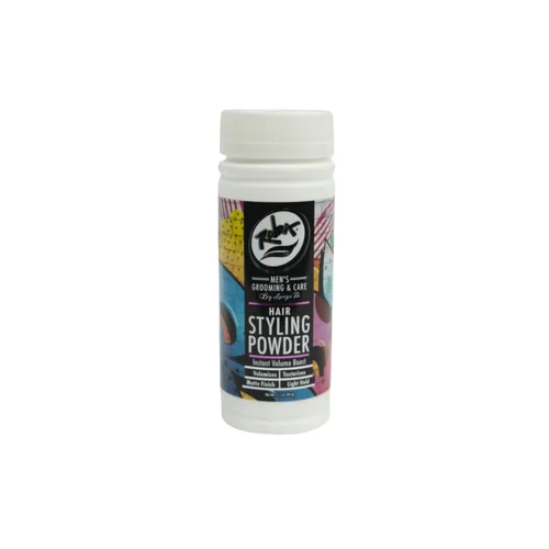 Rolda Polvo de peinado texturizante para hombres - Aumento instantáneo de volumen, sujeción ligera, acabado mate, fácil aplicación, aroma sutil y