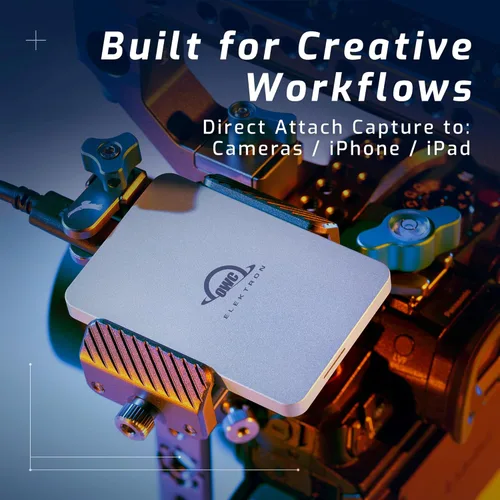 Vista 6 de OWC Envoy Pro Elektron SSD portátil de 2 TB, SSD externo súper rápido con hasta 1250 MBs de rendimiento, USB 3.2 Gen 2 y USB 2.03.0 compatible