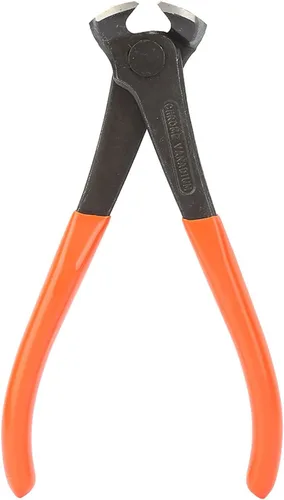 Vista 3 de Alicates de corte de extremo de 6 "Tijeras de alambre de acero fijadores de pinzas de corte de cable Alicates removedor de uñas