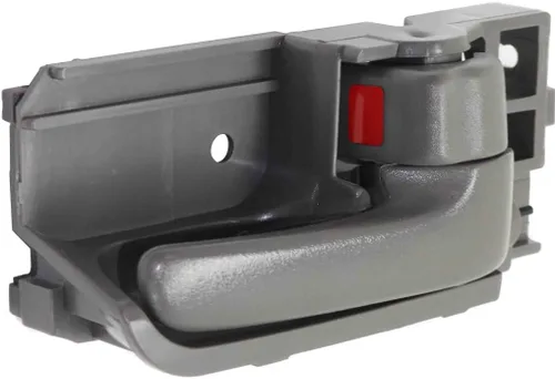 Vista 3 de Manija de puerta para Toyota Corolla 2003-2008 lado del pasajero Interior Delantera Gris Con botón de bloqueo de puerta Recorte: todos