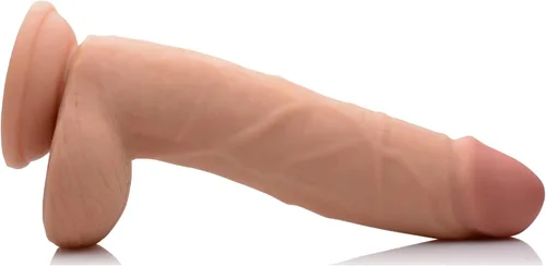 Vista 4 de Lynx Consolador realista de doble densidad de 9 pulgadas, ligero