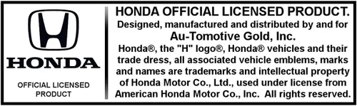 Vista 5 de Honda Au-TOMOTIVE Gold - Llavero de metal con forma de lágrima (Negro)