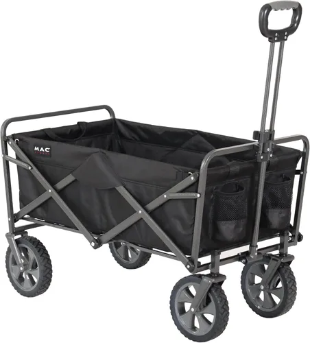Vista 3 de Mac Sports Carro plegable para uso al aire libre, color negro